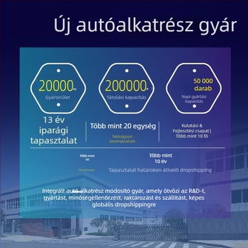 AMP-Z ABS Autó lámpa szemöldök matrica Ford Fiesta Mk6/Mk7 (2008-2012) – ragasztásos felszerelés