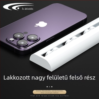 Rejtett függöny sín, alumíniumötvözet, modell 261, alkalmas függő függönyökhöz, márka Curved Trails