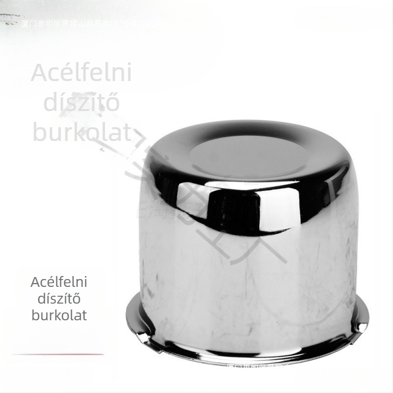 Trailer kerékagy dekoratív sapka, 304 rozsdamentes acél