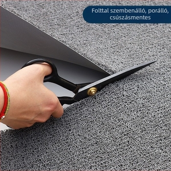 PVC hurkolt padlómatrac, négyszögletes, vízálló, alkalmas teherautókhoz, elektromos járművekhez és bejárathoz.