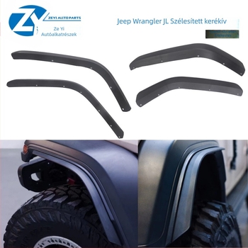 Wrangler JL/JT (2018+) szélesített kerékív sárvédő, vízálló fröcskölés elleni védelem, műanyagból, testre szabható
