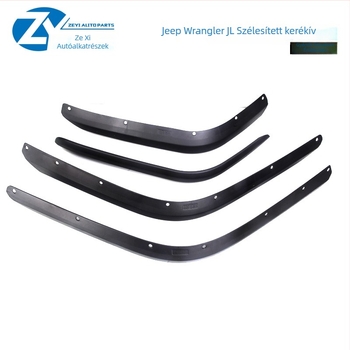 Wrangler JL/JT (2018+) szélesített kerékív sárvédő, vízálló fröcskölés elleni védelem, műanyagból, testre szabható