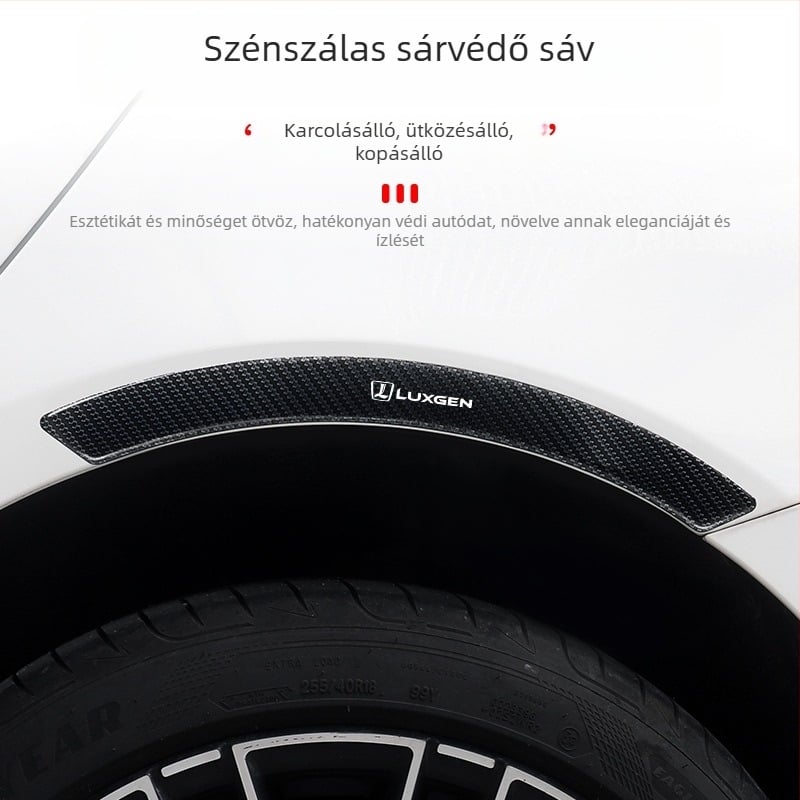 BYLM modell szénszálas kerékív díszítő elem és ütközésvédő sáv autóhoz, Guangzhou eredet, kompozit anyagok, testreszabás elérhető