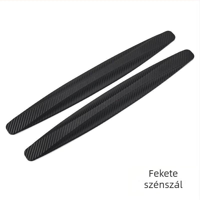 Szénszálas mintázatú elülső és hátsó lökhárító védőcsík, ütközés- és karcolásálló (Márka: Magic easy; Modell: 018; Típus: Lökhárító; Kompatibilitás: Univerzális)