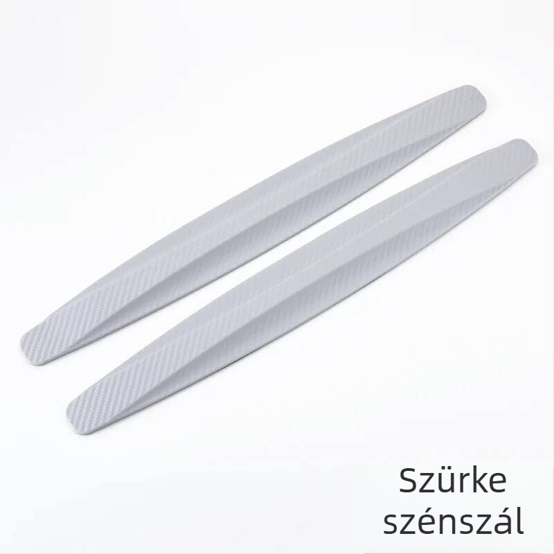 Szénszálas mintázatú elülső és hátsó lökhárító védőcsík, ütközés- és karcolásálló (Márka: Magic easy; Modell: 018; Típus: Lökhárító; Kompatibilitás: Univerzális)