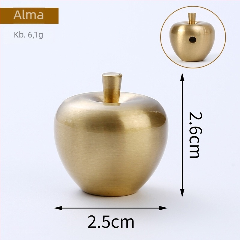 Szekrényfogantyú rézből, modern minimalist stílus, kefés felületkezelés