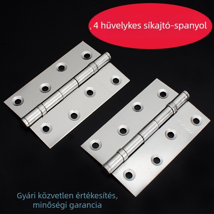 Rozsdamentes acél ablakcsukló | Mabel | Gyöngyházfényes felület | Anyag: 201# rozsdamentes acél | Modern minimál stílus