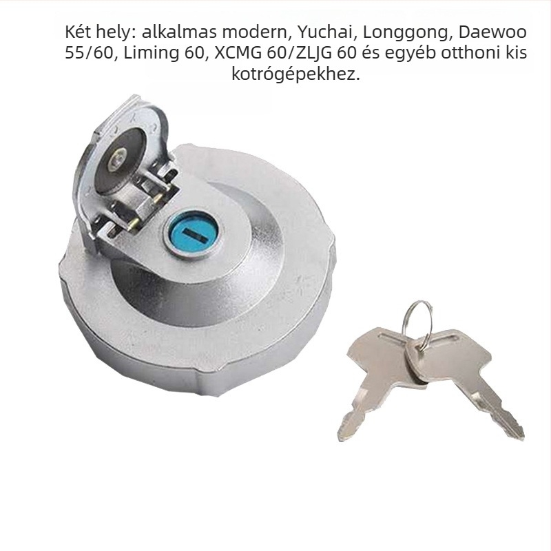 Ronghua dízel üzemanyag-tankfedél kotróhoz, 60/65/70/80 sorozatokhoz