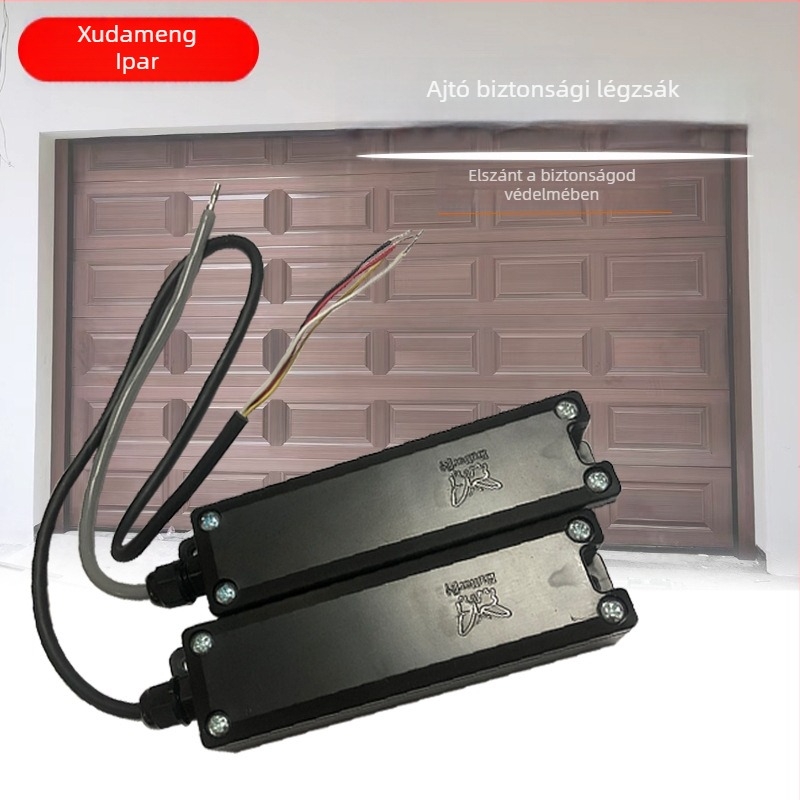 Ajtó- és ablakmozgató mechanizmus motor-indukált légzsákkal, ipari és csúszó ajtókhoz, műanyag ház, automatikus ellenállás-visszatérési rendszer.