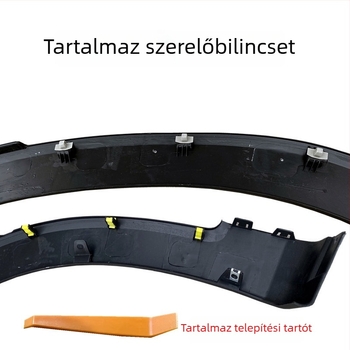 Rozsdamentes acélból készült kerékív-díszléc Honda Binzhi XRV 2015-2021 – első és hátsó ívek, ütközésvédő sávok, élvédő