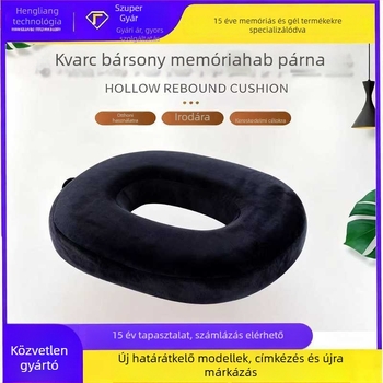 Memóriás párna hab töltettel | Egyszínű mintázat, testreszabható, modern minimális stílus | Nappaliba, hálószobába, irodába, kültérre