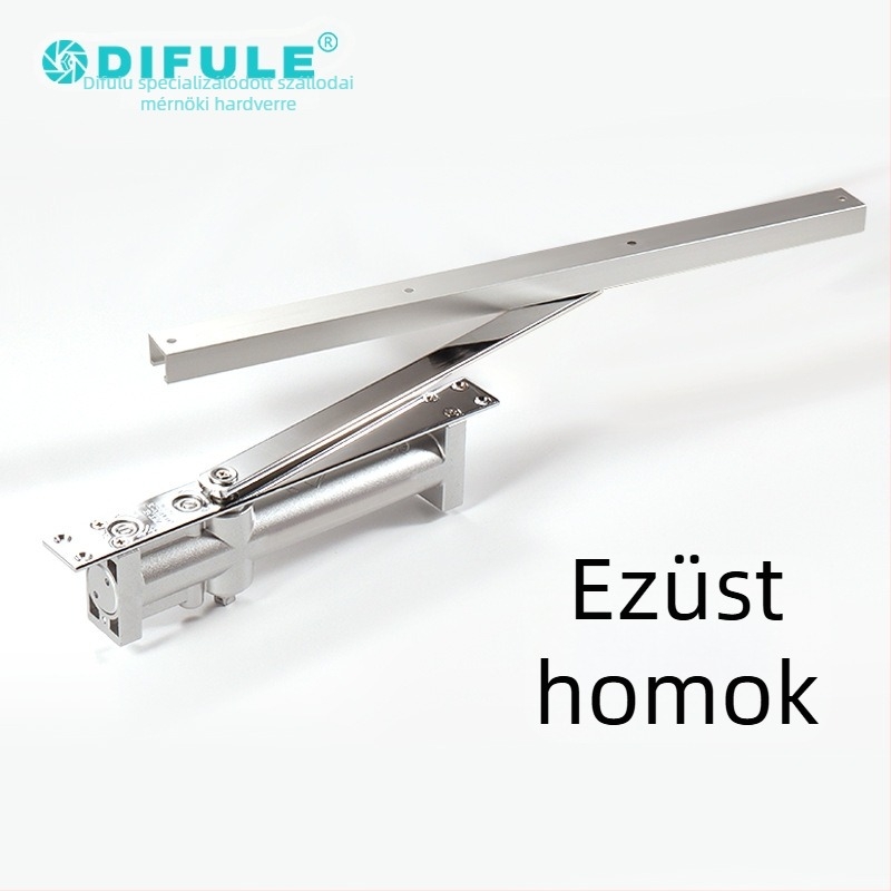 Rejtett ajtózáró – alumínium ötvözet, hidraulikus csillapító, modern minimalist stílus, márka Ding Fu Le