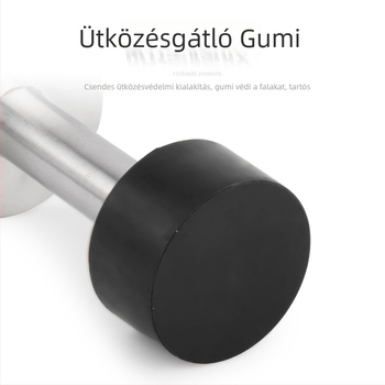 Ajtó felső ruhaszárító akasztó 304 rozsdamentes acélból – Modell RDA-06A, csiszolt felület, gardróbhoz, öltözőhöz, hálószobához, fürdőszobához