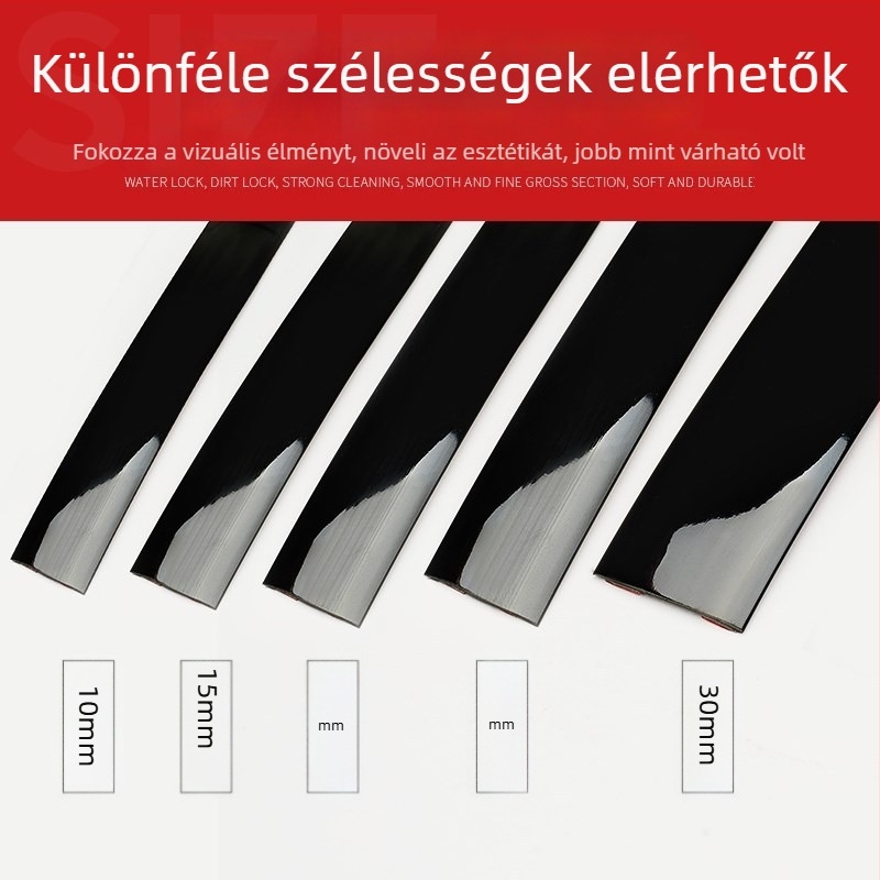 Autóablak krómozott keret díszítő matrica, univerzális illeszkedés, márka Ai car club, anyag: Egyéb, testreszabás nélkül