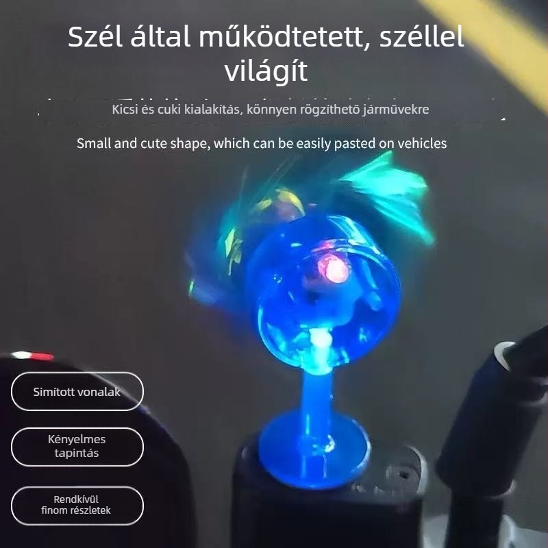 Sisak elülső dekoratív matrica, műanyagból, modern minimalista stílus, Seven minus