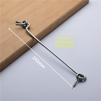 Vasból készült ablakkampó, galvanizált felülettel, ajtókhoz és ablakokhoz, modern minimalist dizájn