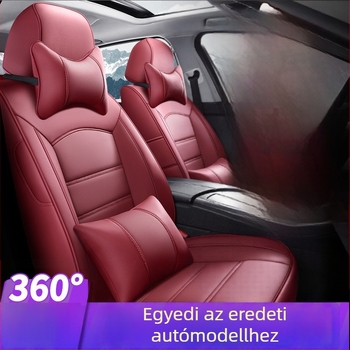 Teljes körű valódi bőr autóülés-huzat, egyedi kivitelezés, minden évszakra alkalmas
