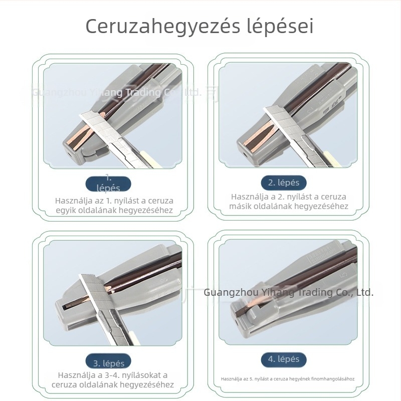 Fa szemöldök ceruza hegyező készlet kezdőknek
