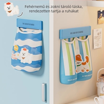 Falas hálós tárolótáska, poliészter, nagy kapacitású, többfunkciós