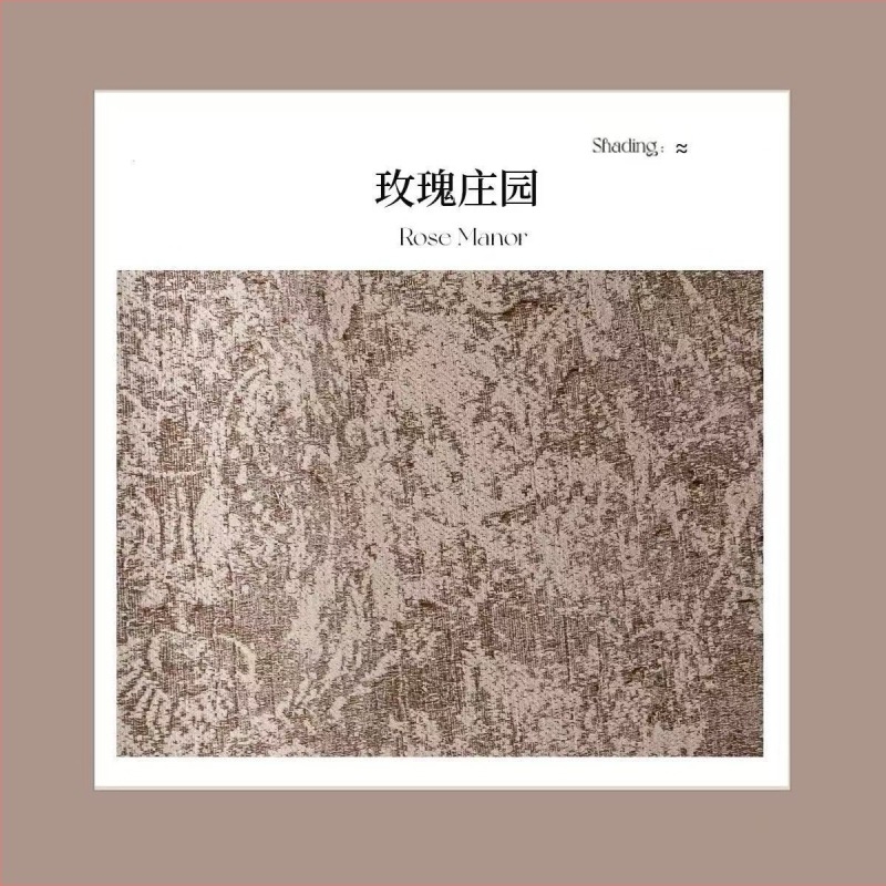 Francia stílusú chenille jacquard függöny, magas árnyékolás 71–90%, virágos mintával, a nappaliba, hálószobába és étkezőbe