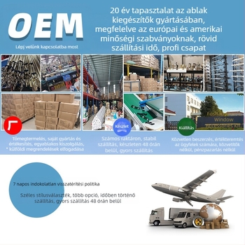 Dafang függönyvasút, modell CH8002; alumíniumötvözet; csendes csapágyas sín; egyenes sín