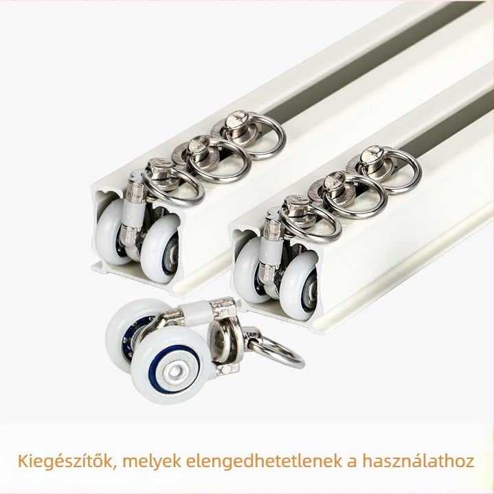 Dafang függönyvasút, modell CH8002; alumíniumötvözet; csendes csapágyas sín; egyenes sín