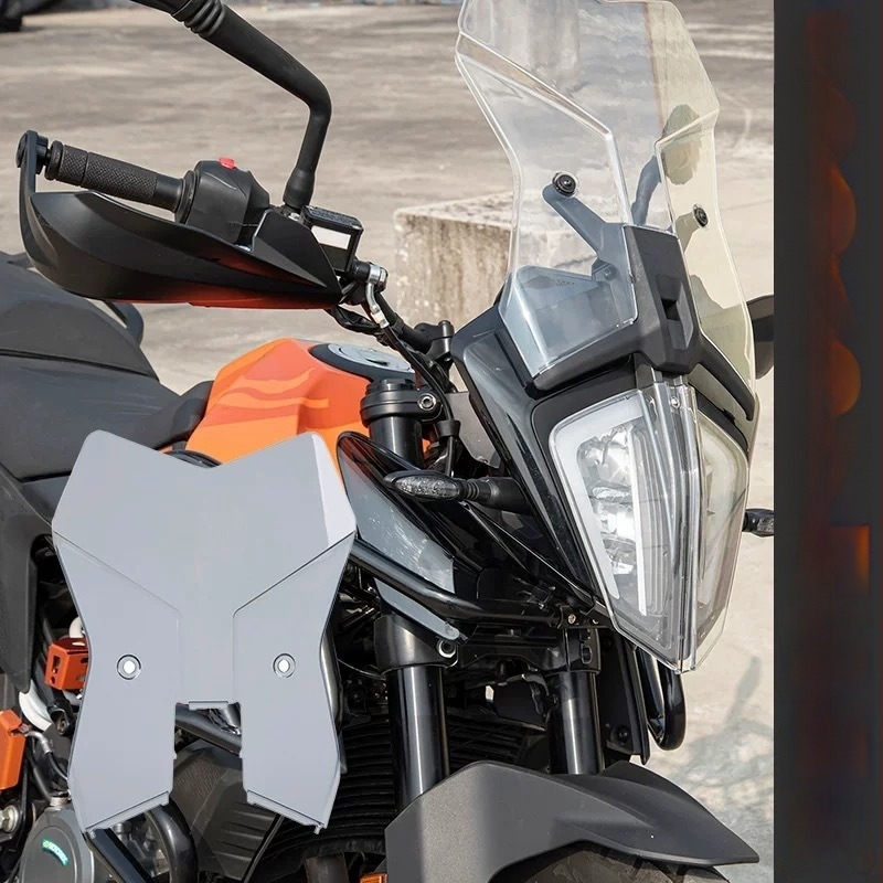 KTM 390 ADV 20-21 szélvédő — PC anyag, AOXING márka, KTM 390 ADV 20-21 modell