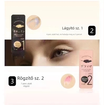Qiao Zhiyu keratin szempilla-lifting készlet, Barbie stílus, japán hideg perm technológia