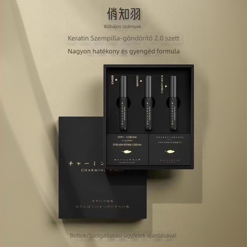 Qiao Zhiyu keratin szempilla-lifting készlet, Barbie stílus, japán hideg perm technológia