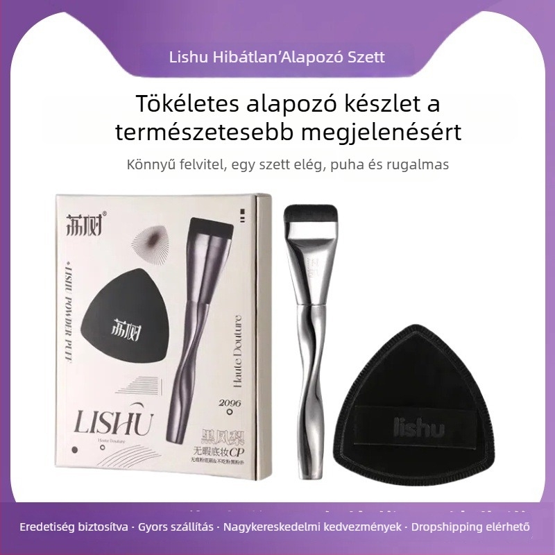 Alapozó ecset porpúzával (Márka: Lishu; Szavatosság: 3 év; Szokásos felhasználók számára)