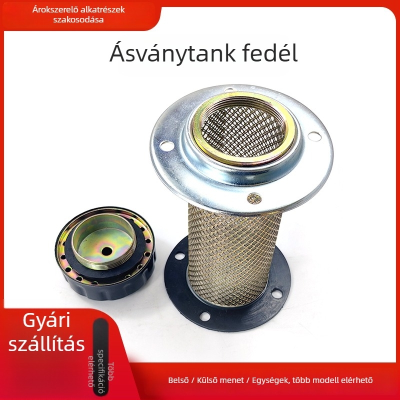 Kis rakodógéphez készült üzemanyag-tartály feltöltő sapka-összeszerelés, dízel tartály fedél, hidraulikus üzemanyag-tartály kiegészítő