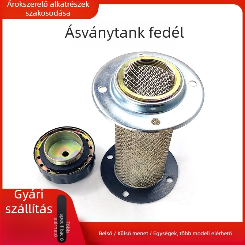 Kis rakodógéphez készült üzemanyag-tartály feltöltő sapka-összeszerelés, dízel tartály fedél, hidraulikus üzemanyag-tartály kiegészítő