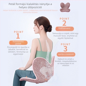 Hát- és ülő párna hosszú üléshez – pamut és len anyag, EPE töltet, japán stílus, csíkos minta