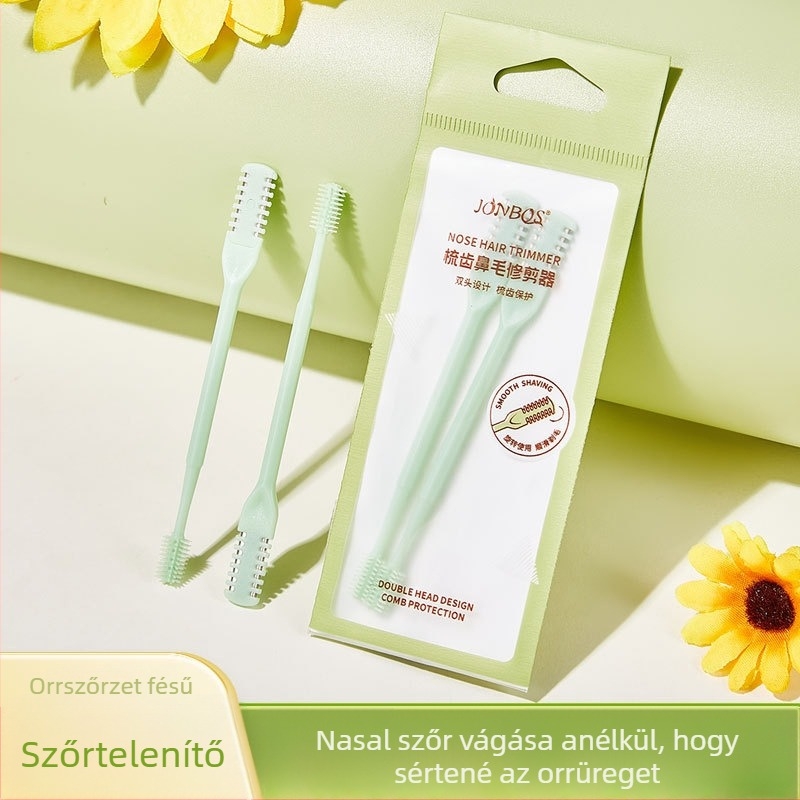 Orrszőrzet-trimmel Jiao Bo Silk, kétoldalas penge, Jinhua eredetű, szépségápolási eszközök