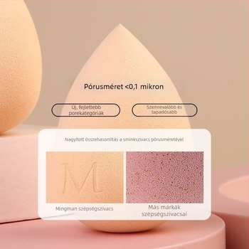 Minman Szépségtojás, hidrofíliás poliuretán, puha és környezetbarát, forma tompa vagy testre szabható