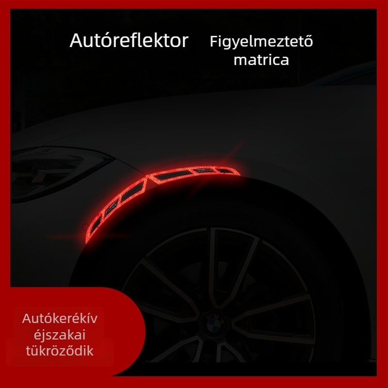 Yazuite lökhárító sáv - Reflektív matrica, Modell 90845, Minden modellhez