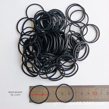Fodrászati eszközök – elasztikus hajgumi konty készítéséhez – 200 darab – Márka: Other – Nem importált