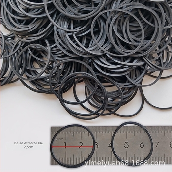 Fodrászati eszközök – elasztikus hajgumi konty készítéséhez – 200 darab – Márka: Other – Nem importált