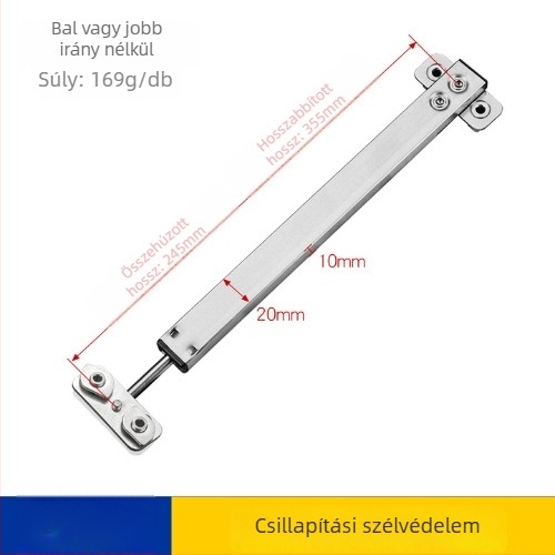 Ablak-tartó rozsdamentes acélból, Yanpu, modern egyszerű stílus