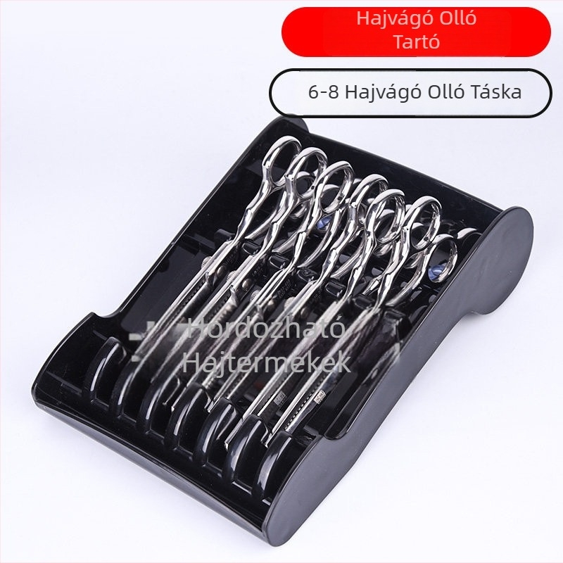 Olló tároló állvány fodrászszalonhoz, rögzített csúszásmentes kijelző, márka Shisheng, 1 db, importálás nélkül