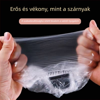 Egyszer használatos kozmetikai mosdóedény arcápoláshoz, koreai stílusú rugalmas fedéllel, 100 darab, kozmetikai eszközökhöz, Márka: Egyéb