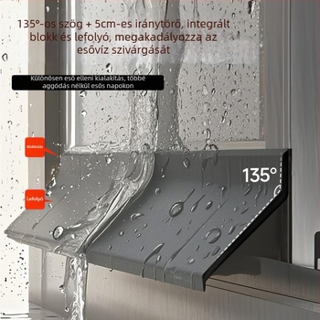 Ablak keret tömítő szalag – TPE elastomer, vízálló, modell 023/024, OEM logó