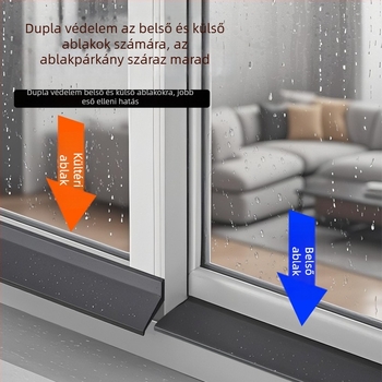 Ablak keret tömítő szalag – TPE elastomer, vízálló, modell 023/024, OEM logó