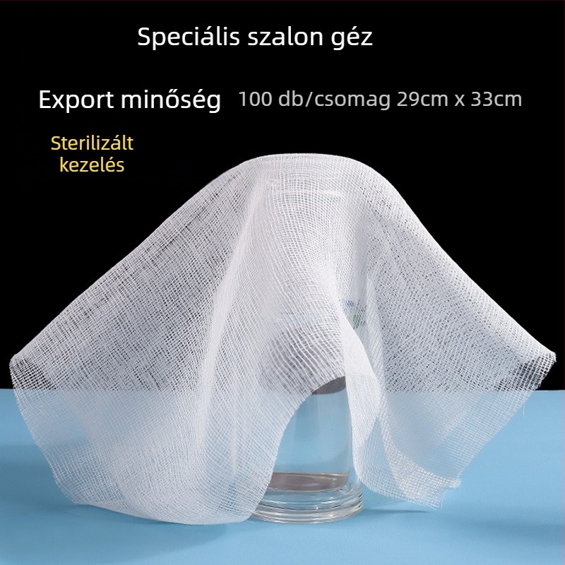 Egyszer használatos arc-gézlap szalonhasználatra, tengeri algás puha filmmászk