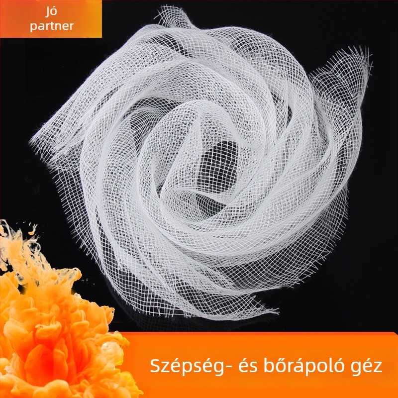 Koreai stílusú egyszer használatos gézlap arcápoláshoz, puha filmmárga