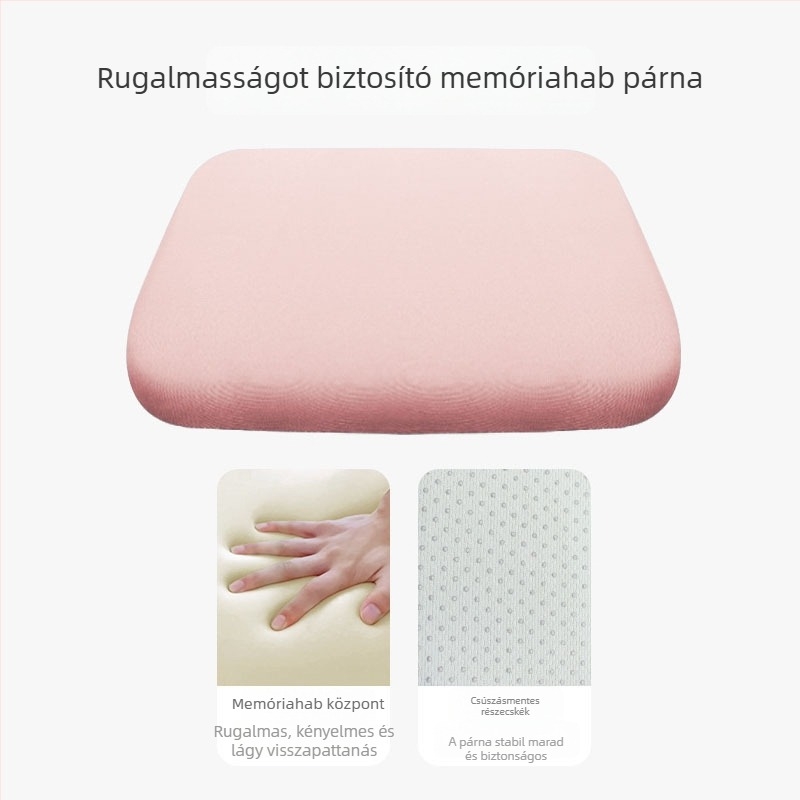 Memóriahab ülőpárna irodai székre, puha, magasságot növelő, vastagított, tartós, diákoknak, étkezőszékeknek és autóhasználatra
