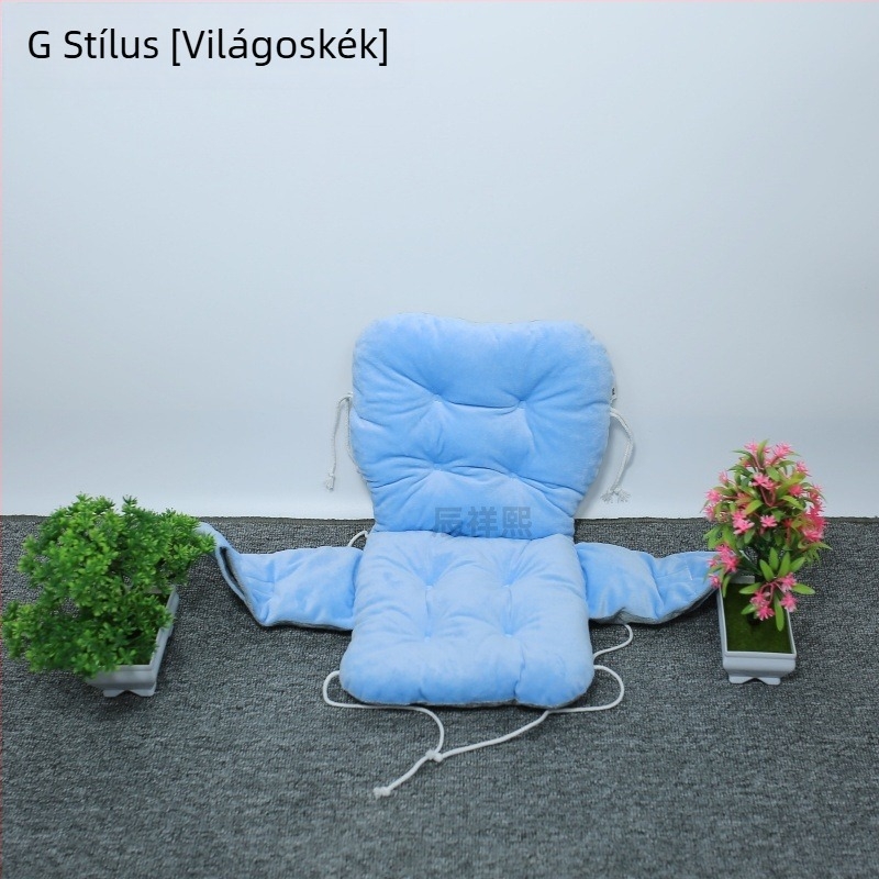 Vastag plüss ülőpárna babakocsira, téli kényelem – a négy részes készlet része, steppelt
