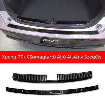 Xpeng P7+ csomagtérajtó küszöbprofil rozsdamentes acélból — hátsó védő, karcolás elleni kiegészítő a P7+-hoz