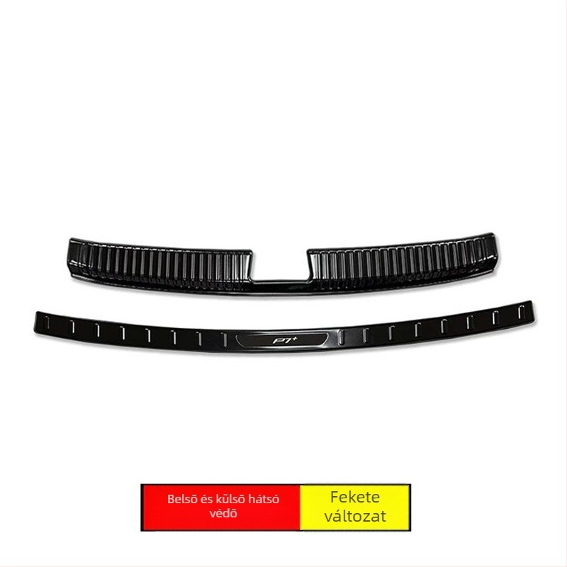 Xpeng P7+ csomagtérajtó küszöbprofil rozsdamentes acélból — hátsó védő, karcolás elleni kiegészítő a P7+-hoz