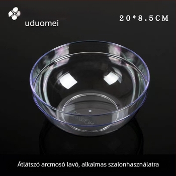 Arctisztító medence – átlátszó műanyag, kör alakú, kis méretű, spa és mindennapi használatra